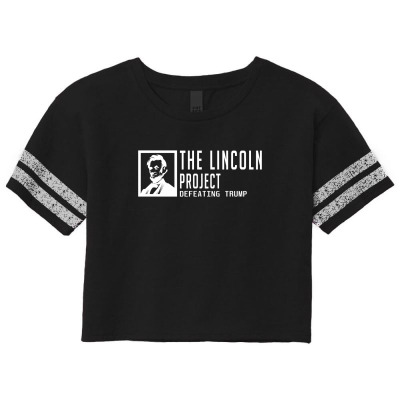 The Lincoln Project New Ver Scorecard Crop Tee Designed By Trending Design