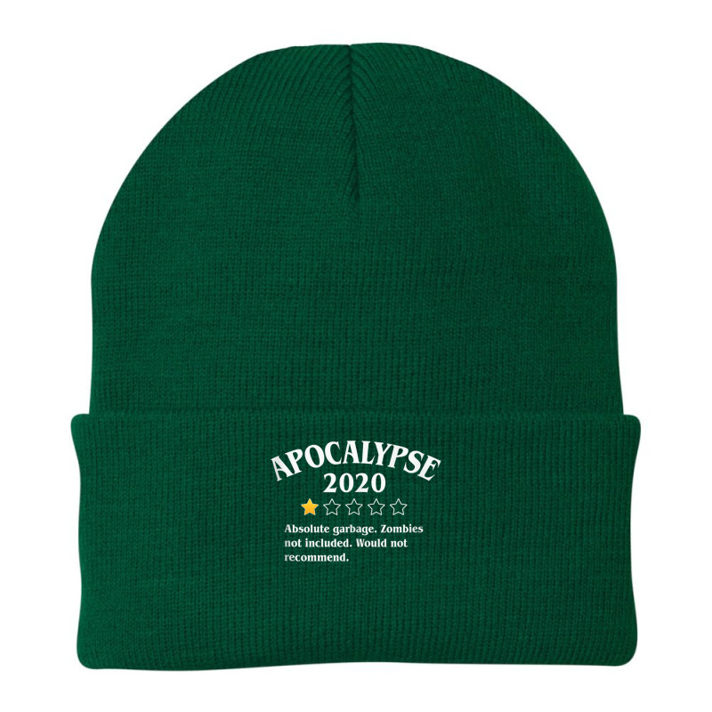 Apocalypse 2020 Review   Zombies Not Included 1 Star Rating Tank Top Beanie | Artistshot