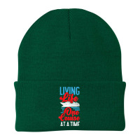 Womens Cruise Ship Vacation Living Life One Cruise At A Time Funny Men Beanie | Artistshot