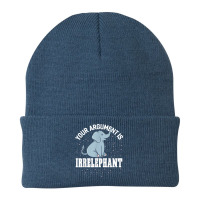 Your Argument Is Irrelephant Funny Elephant Beanie | Artistshot