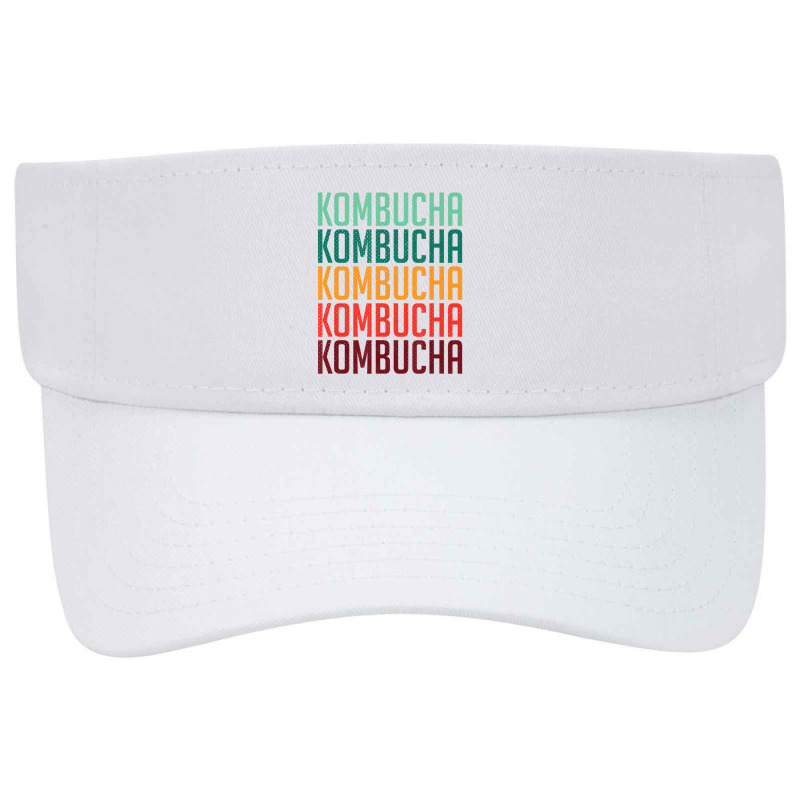 Kombucha Vintage Fermented Tea Fermentation Scoby Visor hat by sabenasanweil | Artistshot