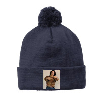 Graphic Picture  Science Fiction Film Art Characters Mens Womens Pom Pom Beanie | Artistshot