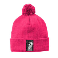 Mask Burning Skull My Favorite People Pom Pom Beanie | Artistshot