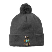 Classic Retro  Comedy Music Vintage Retro Pom Pom Beanie | Artistshot