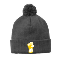 Power To The People Pom Pom Beanie | Artistshot