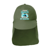 I Know Heaven Is A Beautiful Place They Have My Grandma Premium T Shir Sun Shade Cap | Artistshot