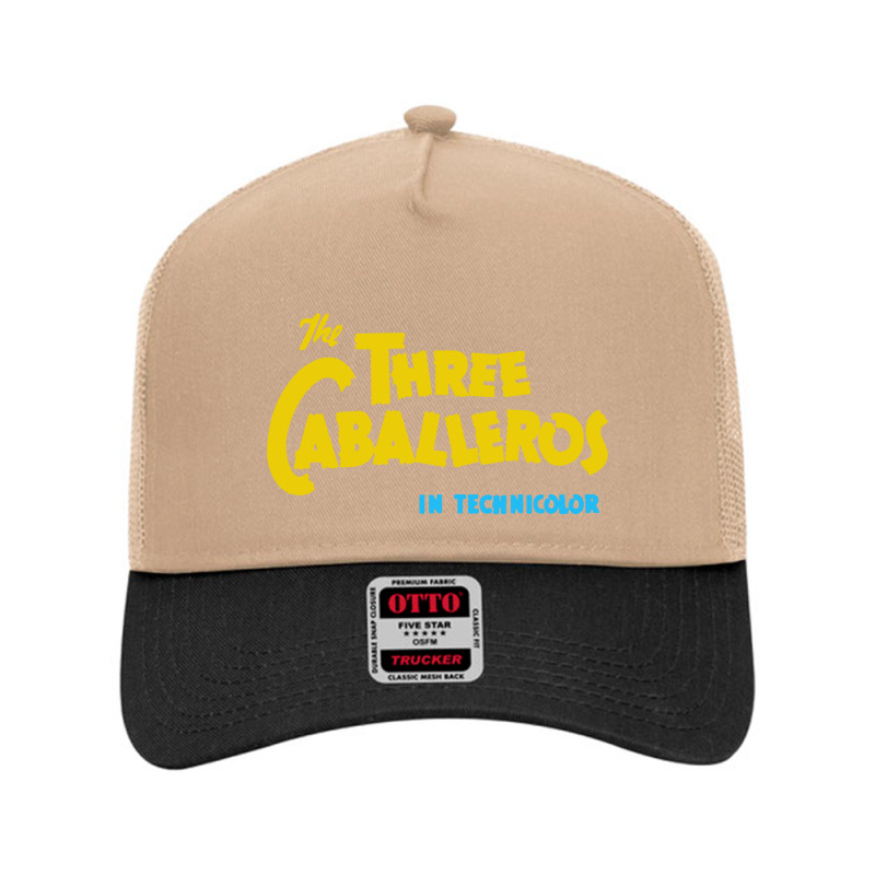 The Three Caballeros Title Card Mesh Back Trucker Hat by Brigjen | Artistshot