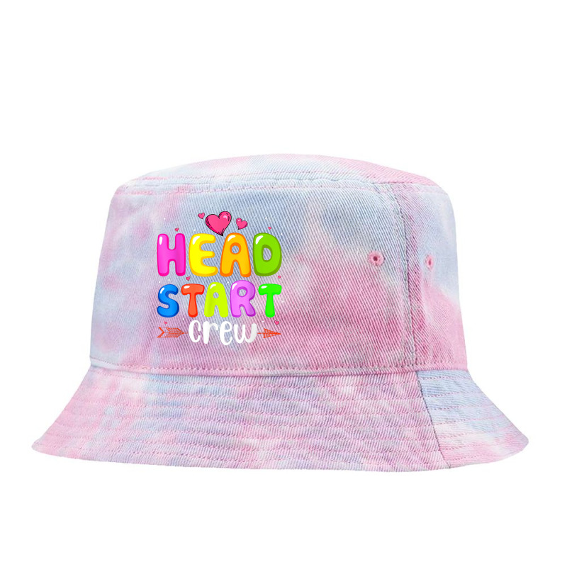 Head Start Crew Teacher Early Childhood Education Preschool Tie Dyed Bucket Hat by Hoang95 | Artistshot