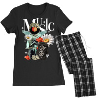 Music Vintage Women's Pajamas Set | Artistshot