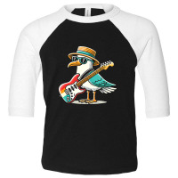 Seagull Electric Guitar Toddler 3/4 Sleeve Tee | Artistshot