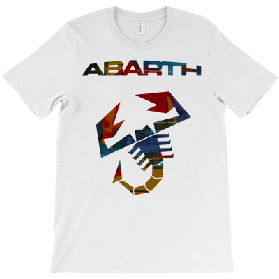Abarth & Scorpion (black) Slim Fit T Shirt T-shirt Designed By Herman Suherman