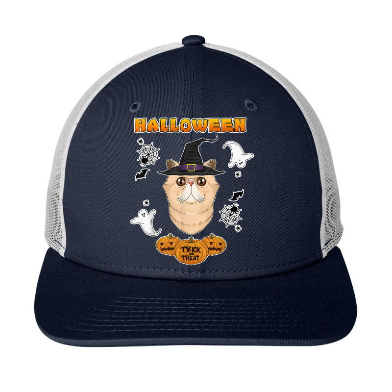 Exotic Shorthair Cat Lover I Happy Halloween T Shirt Snapback Trucker Cap by sowleomballoucgp | Artistshot