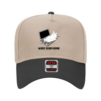 Work From Home Adjustable Baseball Cap | Artistshot