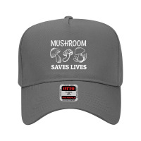 Mushroom Saves Lives, Mushroom Saves Lives Art, Mushroom Saves Lives P Adjustable Baseball Cap | Artistshot