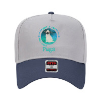 Funny Pug Just A Girl Who Loves Pugs Dog Lover Adjustable Baseball Cap | Artistshot