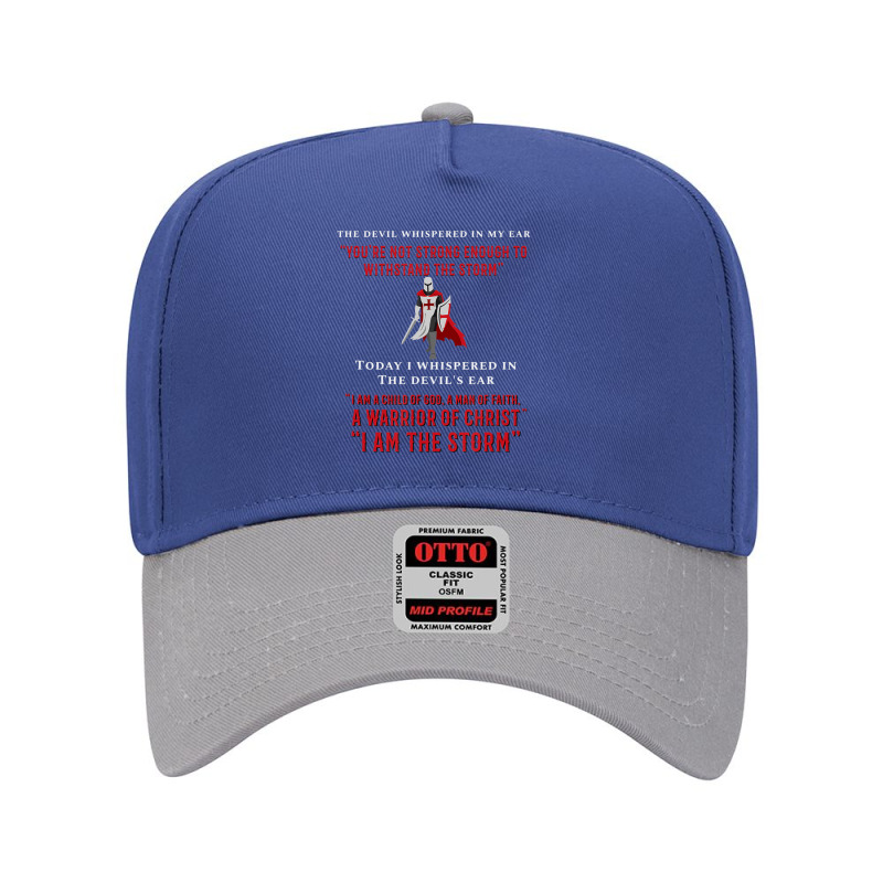 God Against Devil Christian Gift Believers Knight Adjustable Baseball Cap by thangdinhsinhelf | Artistshot