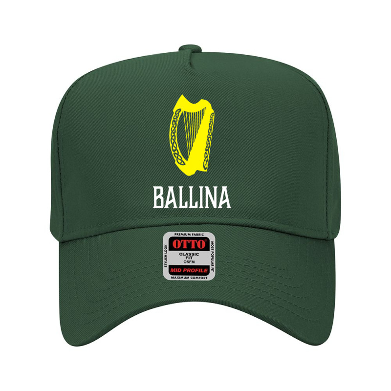 Ballina, Ireland Celtic Irish Gaelic Adjustable Baseball Cap | Artistshot