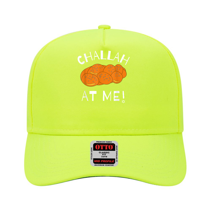 Challah At Me Rosh Hashanah Jewish Hanukkah T Shirt Adjustable Baseball Cap | Artistshot