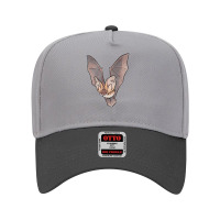 Grey Long Eared Bat Adjustable Baseball Cap | Artistshot