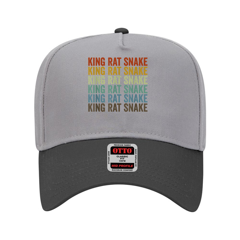 King Rat Snake Retro T Shirt Adjustable Baseball Cap | Artistshot