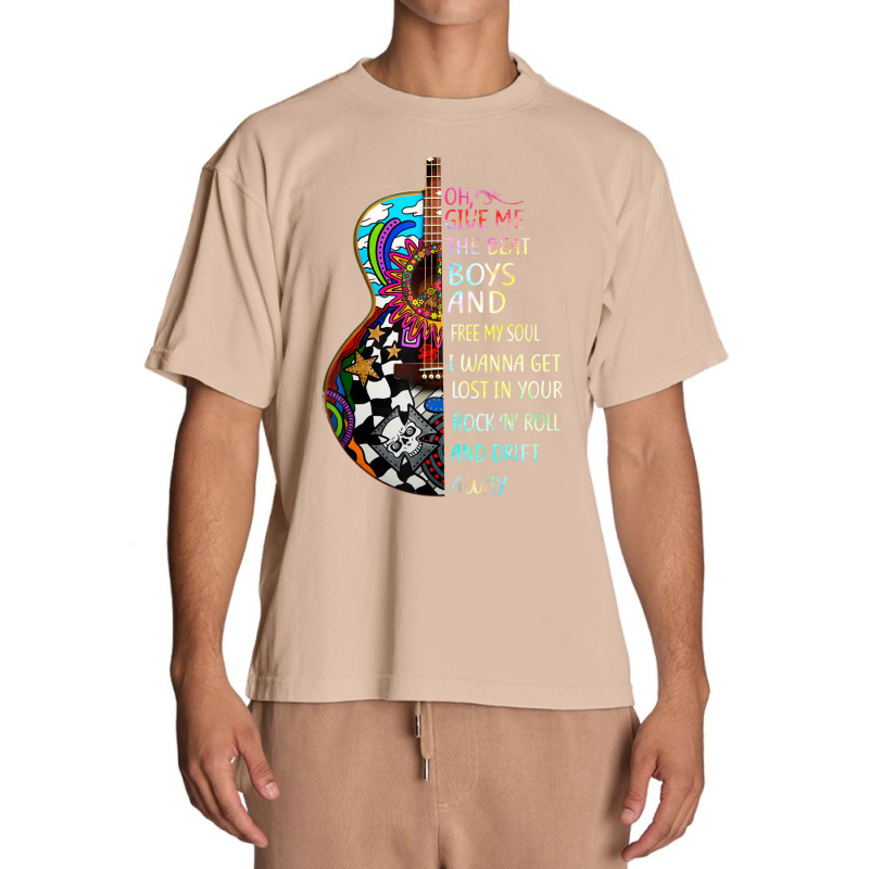 Oh Give Me The Beat And Free My Soul I Wanna Get Lost In You Urban Heavy T-shirt | Artistshot