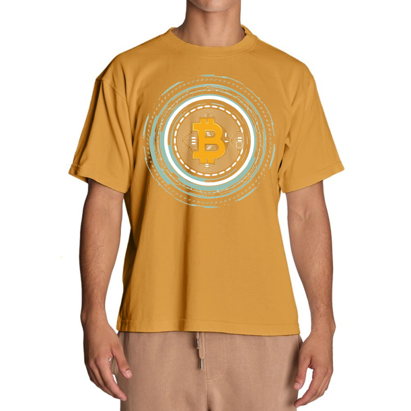 Bitcoin Cryptocurrency Crypto Pullover Urban Heavy T-shirt | Artistshot