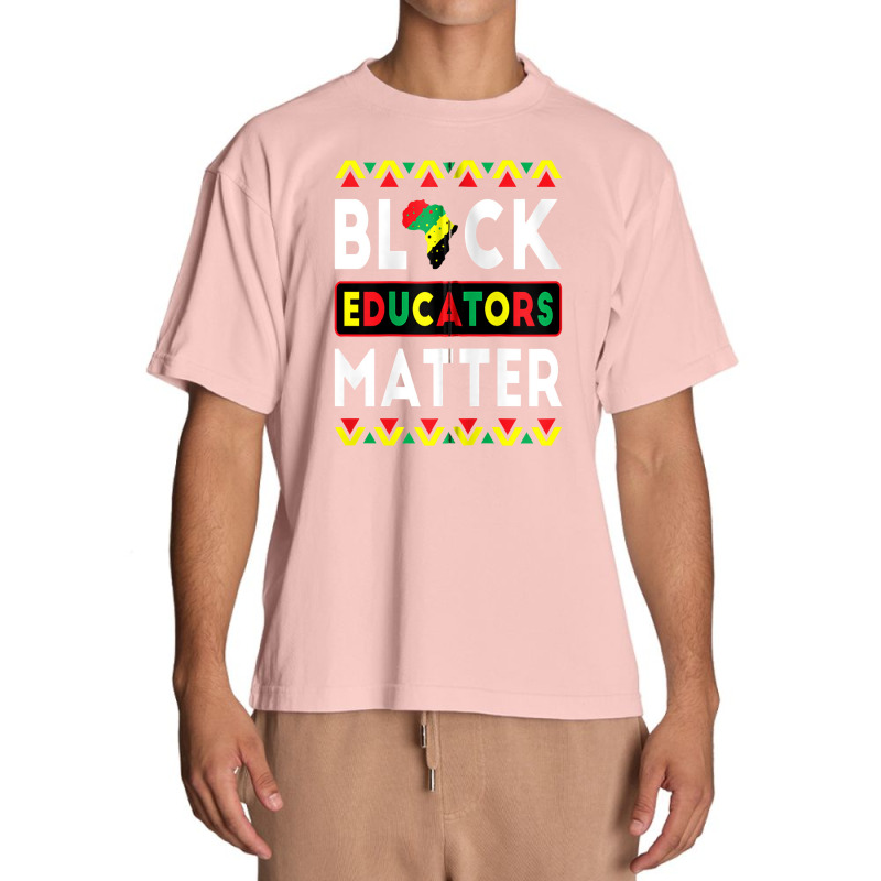 Black Educators Matter Bhm Teacher Black History Month Zip Urban Heavy T-shirt | Artistshot