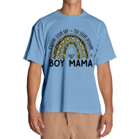 Boy Mama From Son Up To Son Down Rainbow Leopard Mom Camo Urban Heavy T-shirt | Artistshot