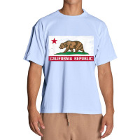 California Republic Flag Ca Distressed Design Classic Urban Heavy T-shirt | Artistshot