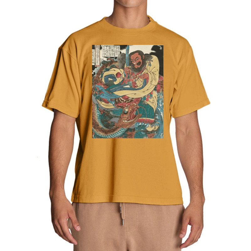 Water Margin, Gongsun Sheng, Kuniyoshi Utagawa, Water, Margin, Water M Urban Heavy T-shirt by SHOPOD445 | Artistshot