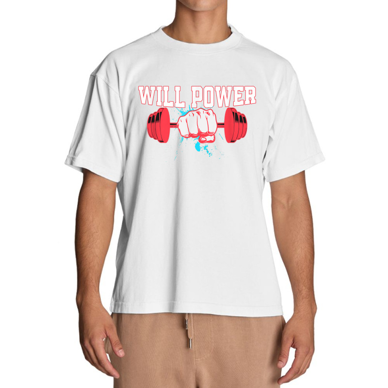 Will Power   Barbell   Gym   Powerlifting Urban Heavy T-shirt | Artistshot