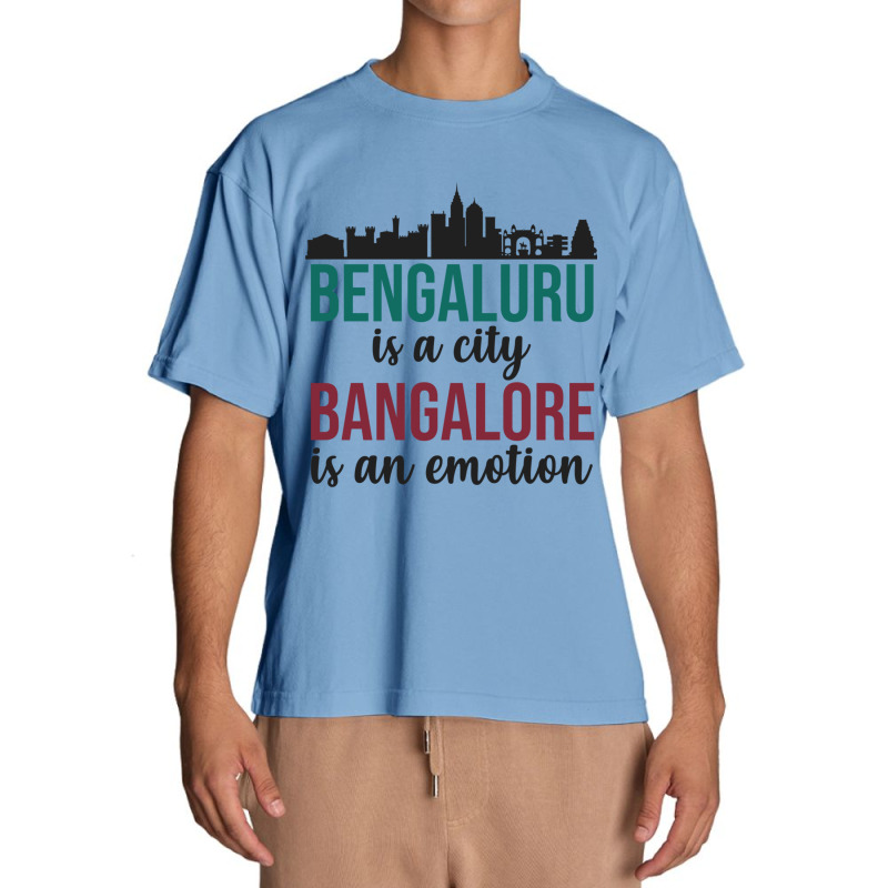 Bengaluru Is A City Bangalore Is An Emotion India Urban Heavy T-shirt by cm-arts | Artistshot