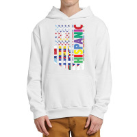 Usa And Latin American Countries Flag Hispanic Heritage Pullover Hoodi Urban Pullover Hoodie | Artistshot