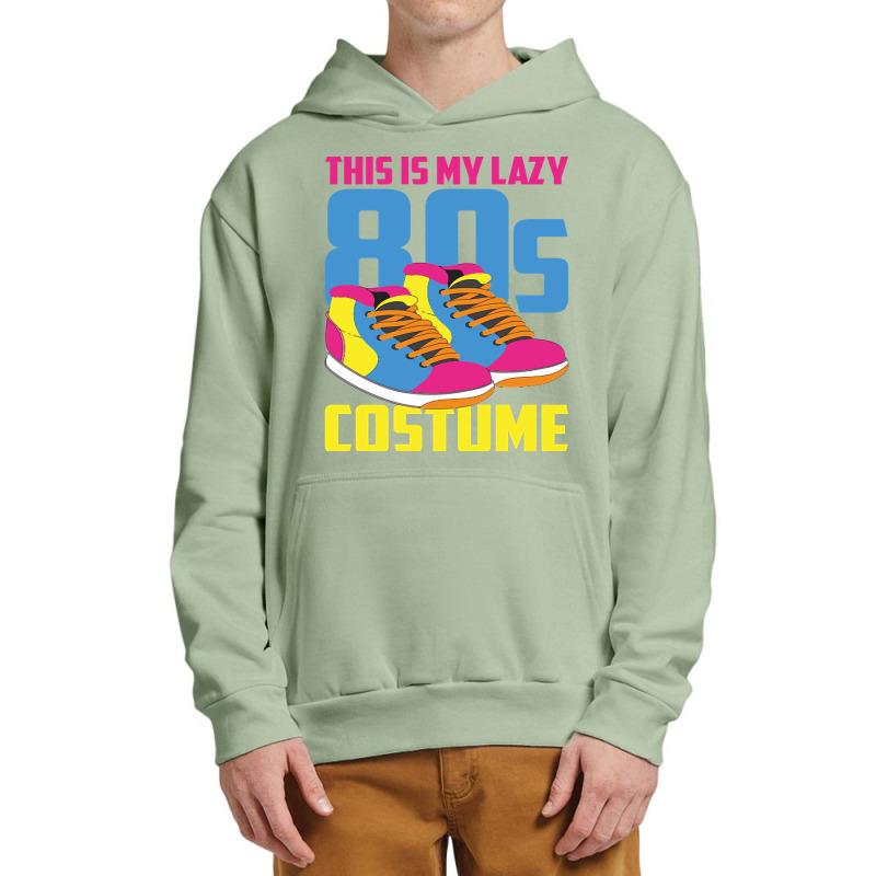 Retro 80s Lover Theme Party Lazy Costume Funny 80s Urban Pullover Hoodie | Artistshot