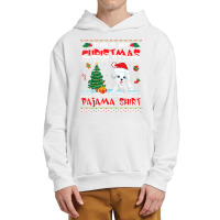 Morkie Dog Dancing On Snow Gift This Is My Christmas Pajama T Shirt Urban Pullover Hoodie | Artistshot