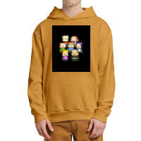 Graphic Kindergarten Game Characters Art Png Urban Pullover Hoodie | Artistshot