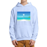 Yacht Cruise Summer Vacation Polyhedral Dice Sun Rpg Landscape Urban Pullover Hoodie | Artistshot