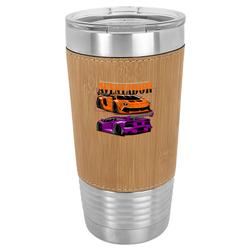 Super Car Tshirt Leatherette Tumbler | Artistshot