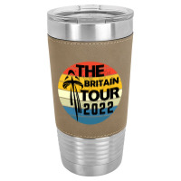 The  Britain Tour- 2022 Premium Leatherette Tumbler | Artistshot