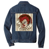 Clown Say Hi People Men Denim Jacket | Artistshot