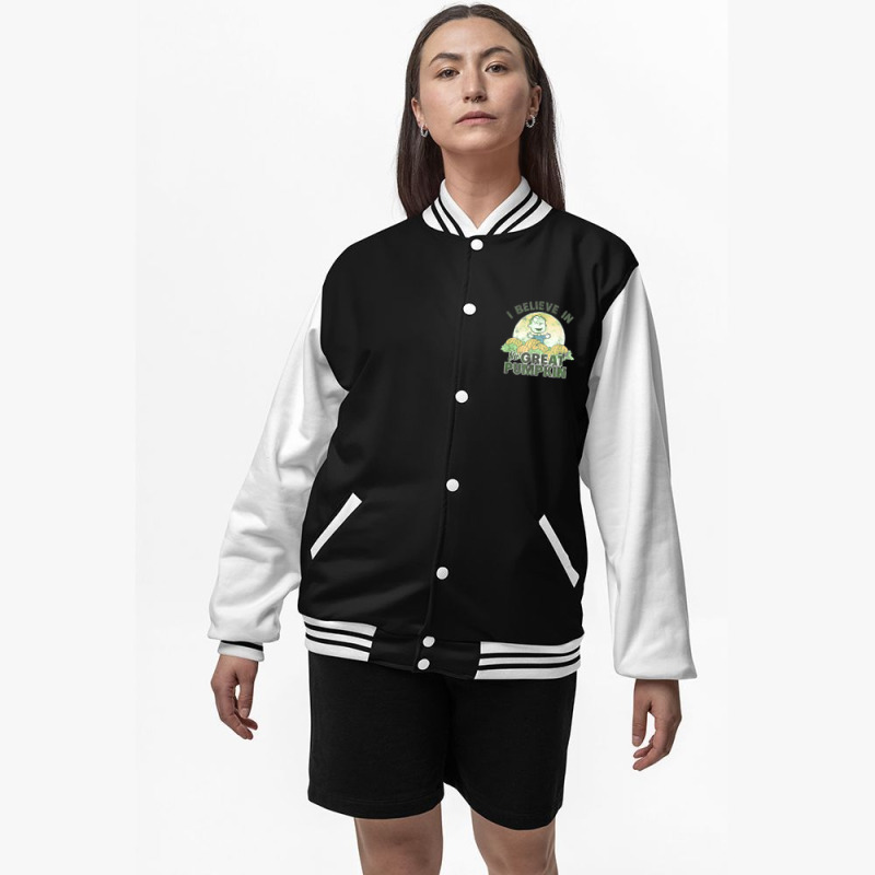 Peanuts Halloween Great Pumpkin Bomber Jacket | Artistshot