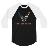 Us Air Force 3/4 Sleeve Shirt | Artistshot