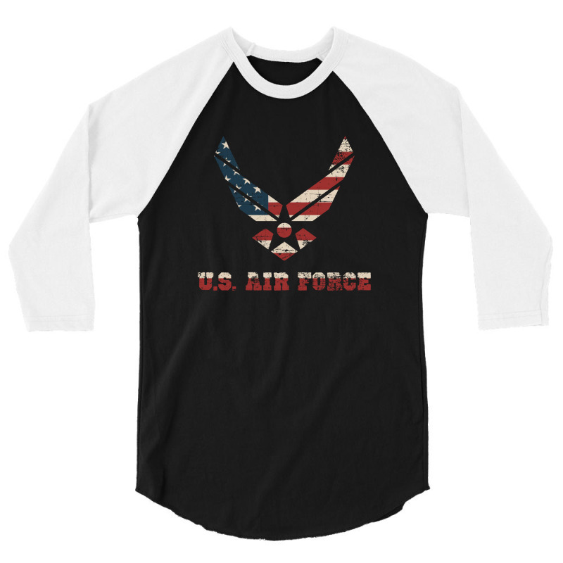 Us Air Force 3/4 Sleeve Shirt | Artistshot