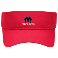 Final Boss Team Visor Hat | Artistshot