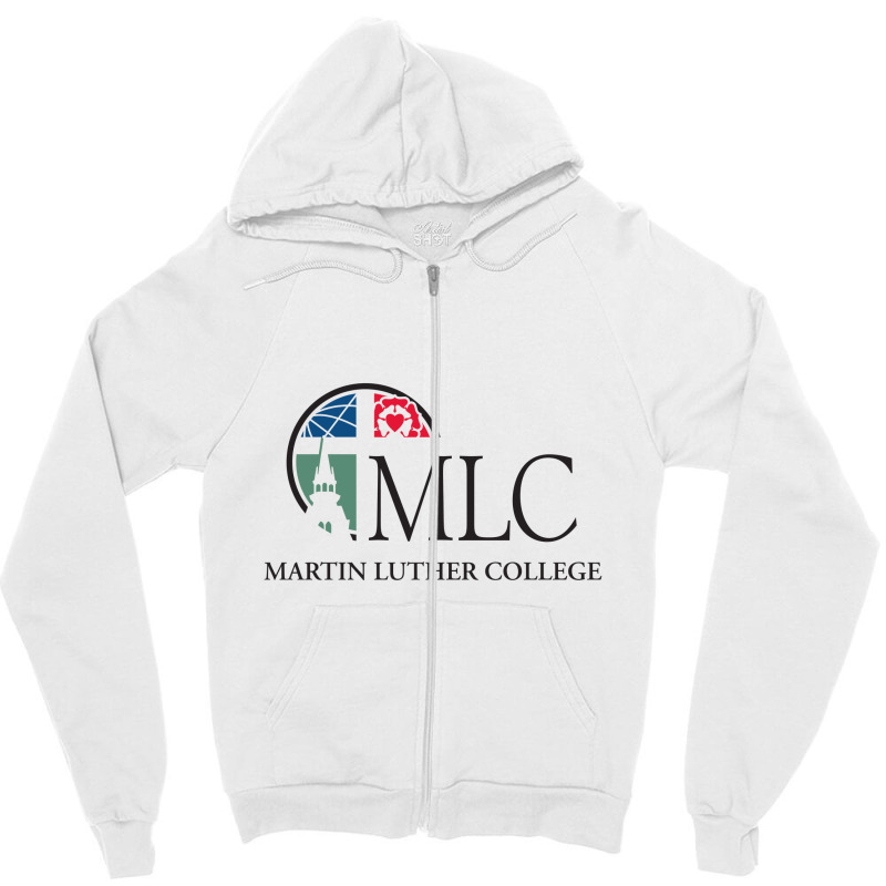 Martin Luther College Zipper Hoodie by Delizzo | Artistshot