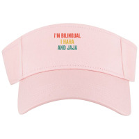 Im Bilingual I Haha And Jaja Funny Spanish Spanglish Teacher T Shirt Visor Hat | Artistshot