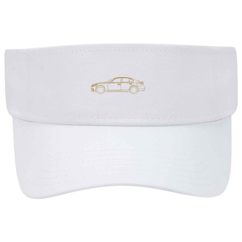 Infiniti Q50 Lineart (side) Visor hat by liebegrafik | Artistshot