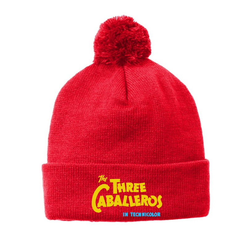 The Three Caballeros Title Card Pom Pom Beanie by Brigjen | Artistshot