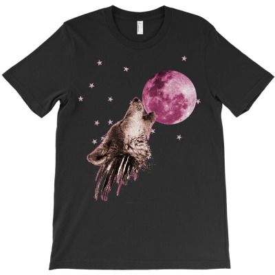 Wolf In The Stars T-shirt Designed By Kamuran