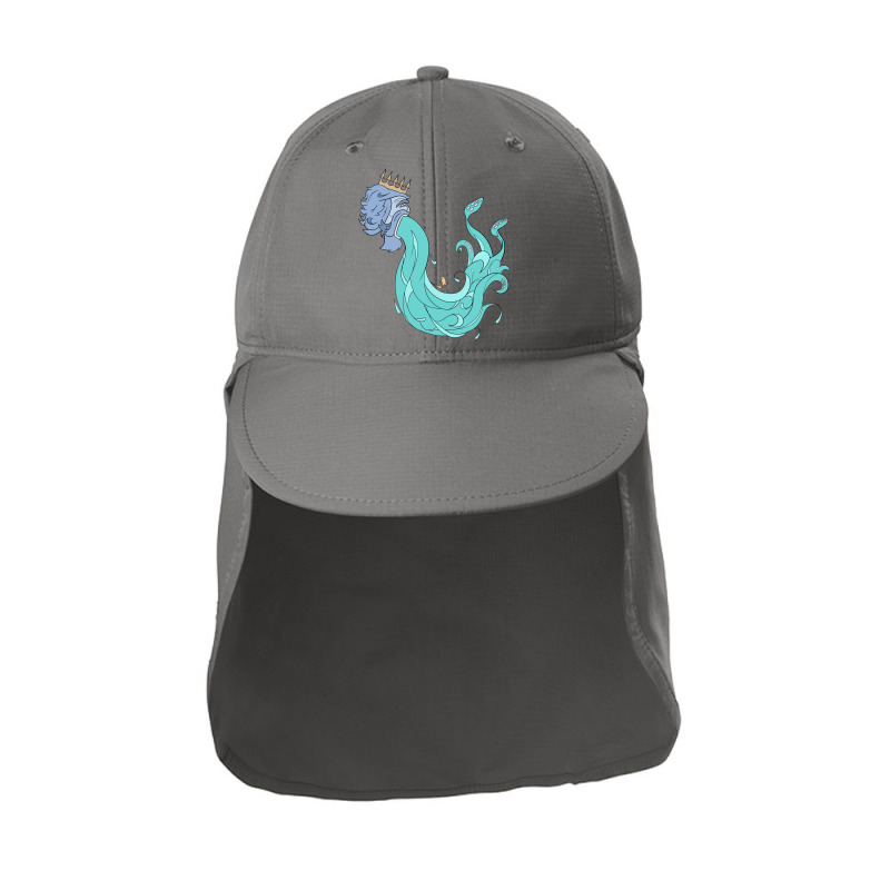 Art Release The Kraken Halloween Sun Shade Cap | Artistshot